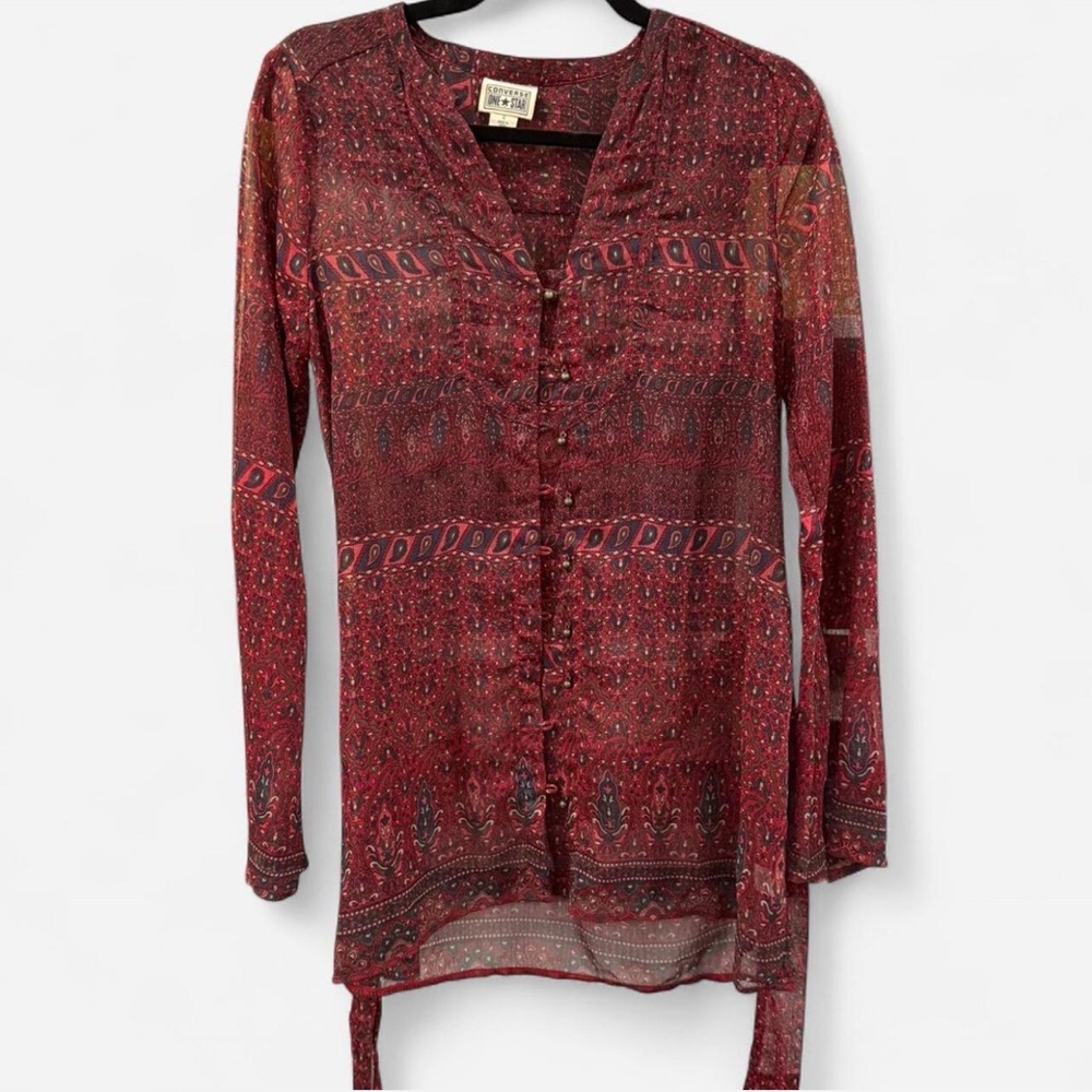 Sheer Boho Blouse
